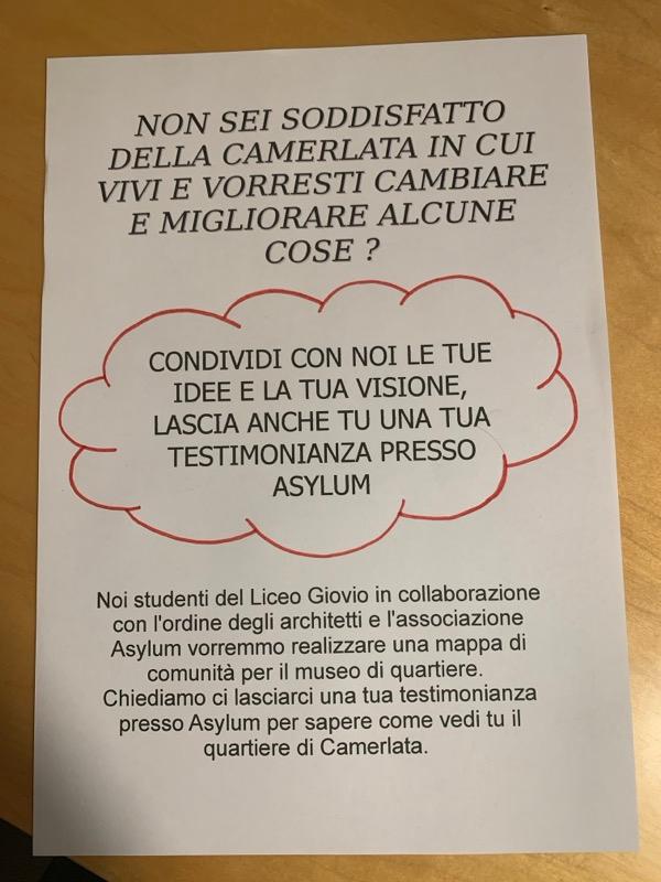 Progetto Abitare il paese liceo scientifico